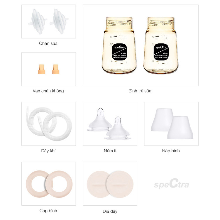 MÁY HÚT SỮA ĐIỆN SPECTRA DUAL Giá tốt - Hình ảnh 4