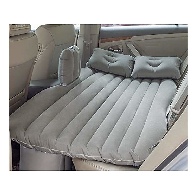 Giường đệm, nệm hơi thông minh du lịch cho ôtô, xe hơi + Kèm bơm điện, vòi bơm đa năng.