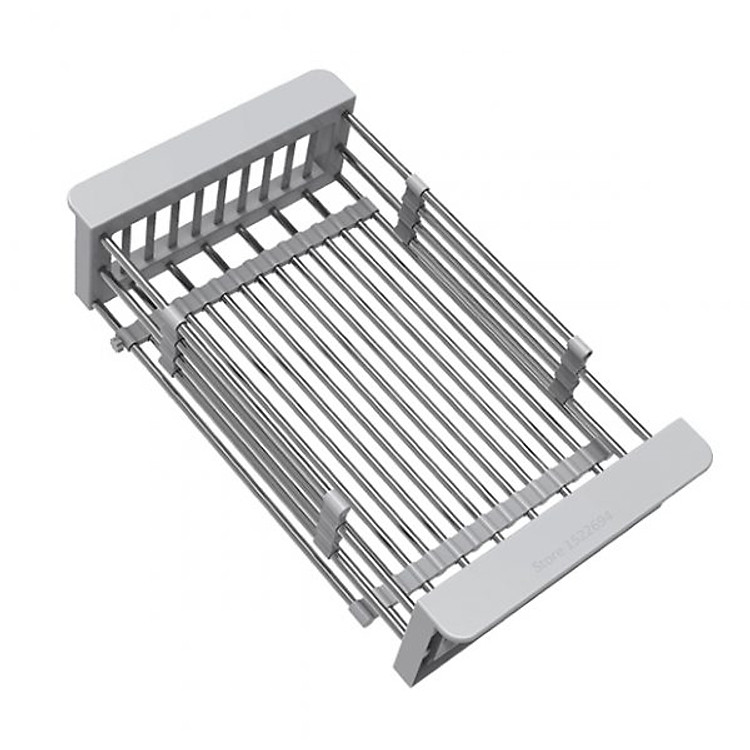 Rổ Inox kéo kèm chậu RO01