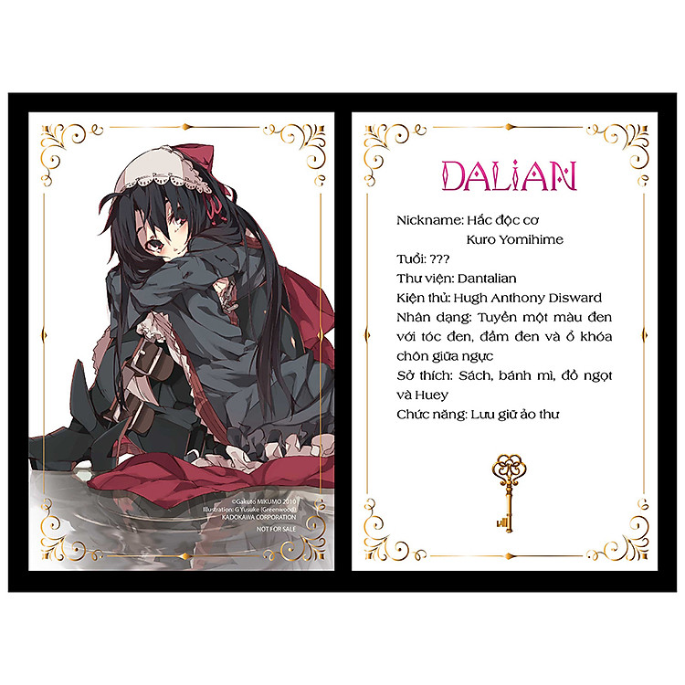 Ẩn Tàng Thư Dantalian Tập 4 + 5 - Ảnh 5