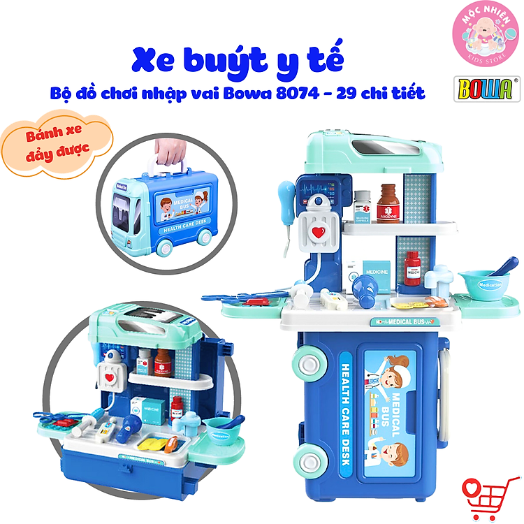 Mua Đồ Chơi Nhập Vai Bác Sỹ BOWA 8074 Chính hãng Giá tốt