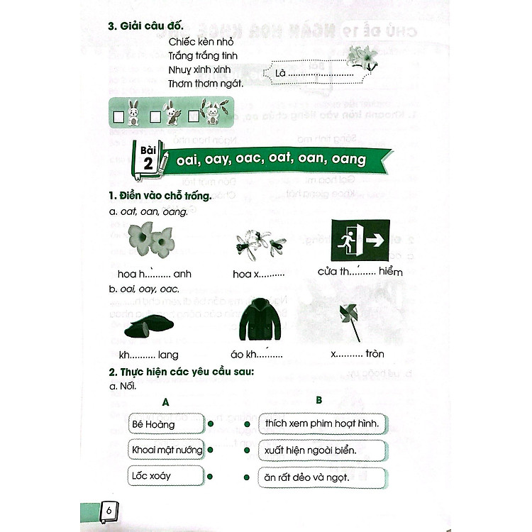 Vở Thực Hành Tiếng Việt 1 - Tập 2 (2022) - Ảnh 3