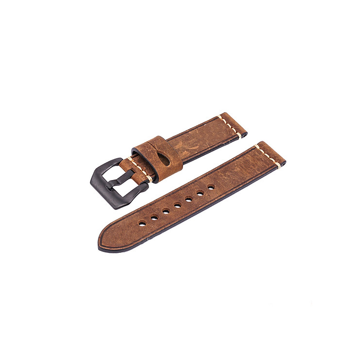 Dây đồng hồ da bò sáp Vintage