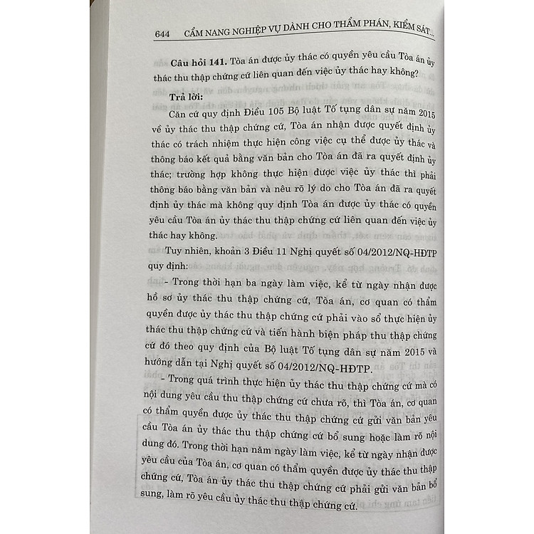 Cẩm Nang Nghiệp Vụ Dành Cho Thẩm Phán, Kiểm Sát Viên, Luật Sư (Xuất bản lần thứ ba có sửa chữa, bổ sung) - Ảnh 5