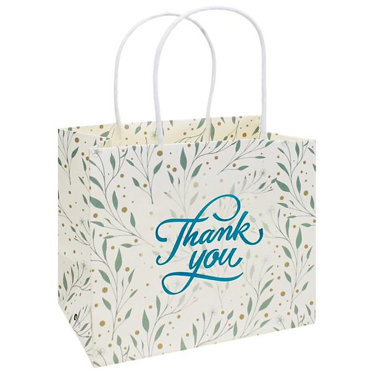 Túi Giấy Hoa - Thank You (18.5 x 15.5 cm) - Ảnh 2