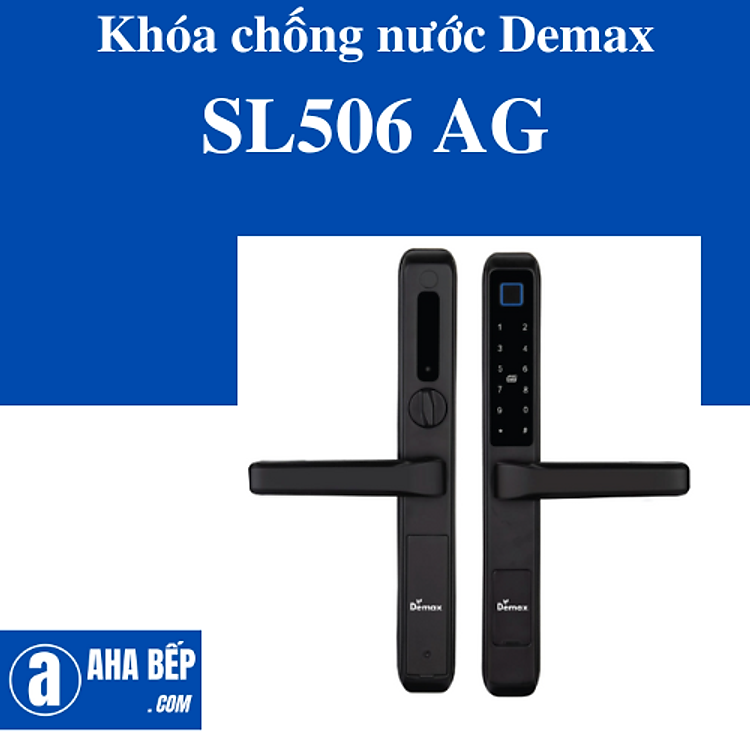 Khóa cửa chống nước Demax SL506 AG. Hàng Chính Hãng
