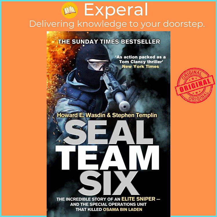 Sách - Seal Team Six - The incredible story of an elite sniper - and the spec by Stephen Templin (UK edition, paperback)