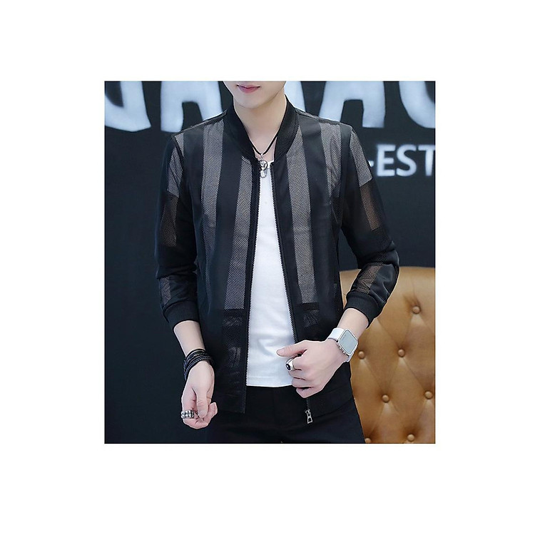 Áo Khoác Bomber Lưới Nam