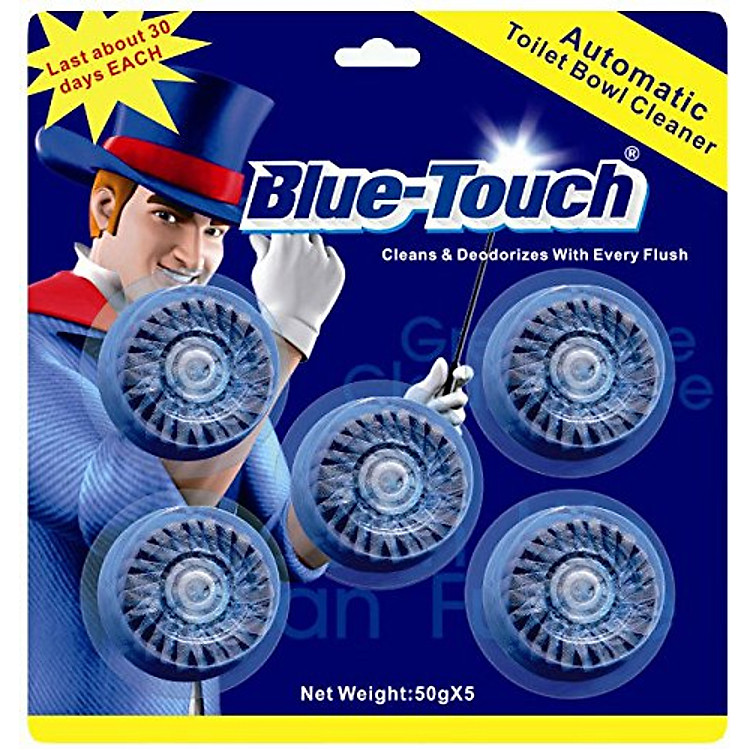 Viên tẩy và khử mùi bồn cầu Blue-Touch