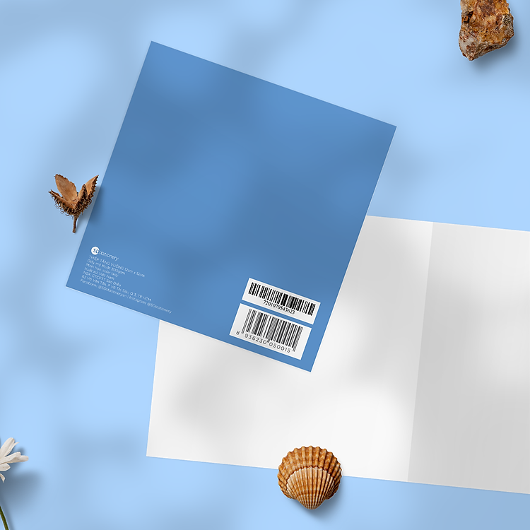 Thiệp tình yêu vuông 12x12 cm - Ảnh 2