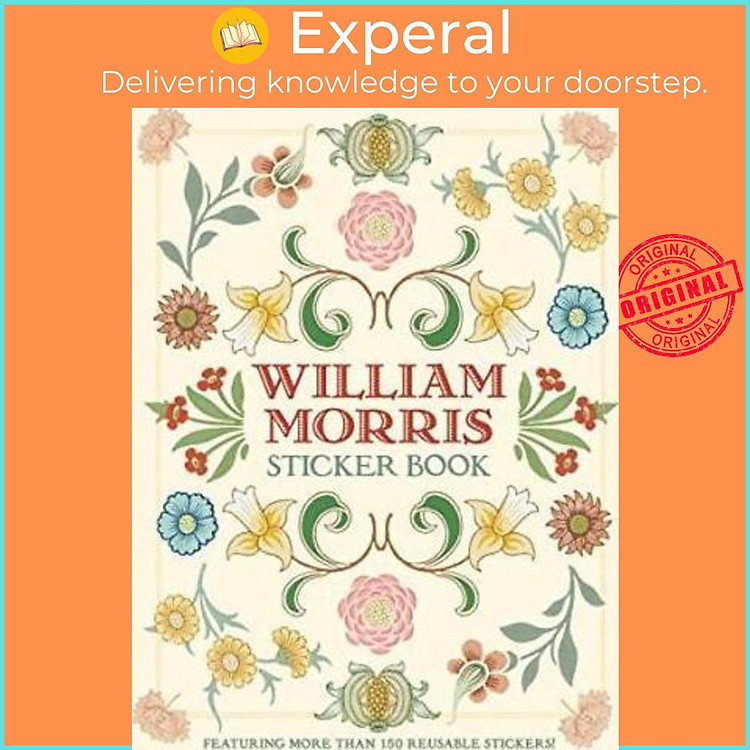 Sách - William Morris Sticker Book by William Morris (US edition, paperback)