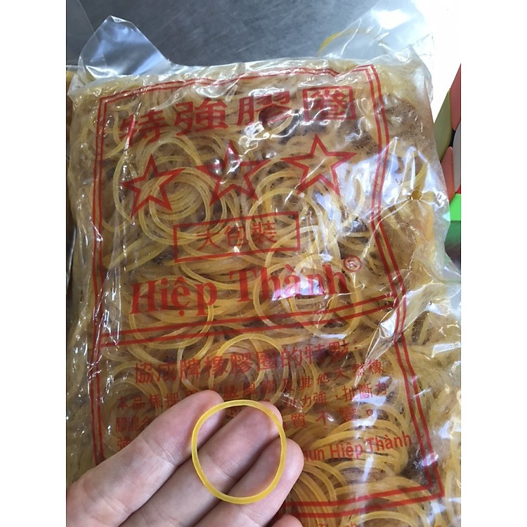 Dây thun tròn Hiệp Thành Nhỏ/Trung Túi 500Gr dùng buộc bao bì
