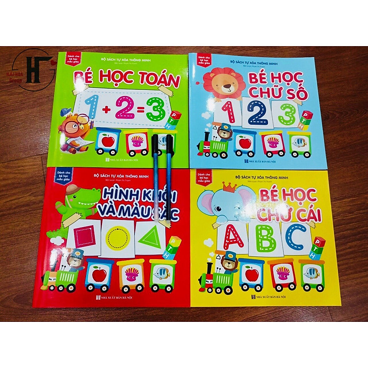 Combo 8 cuốn sách Tự Xoá Thông Minh cho bé - Ảnh 6