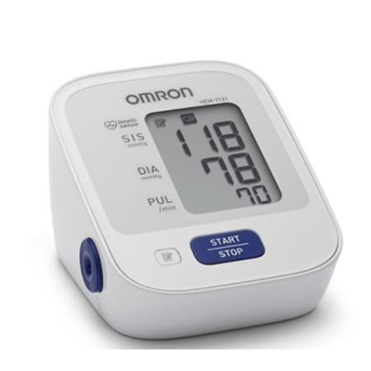 Máy đo huyết áp Omron Hem 7121 + Tặng Máy đo đường huyết Safe-Accu