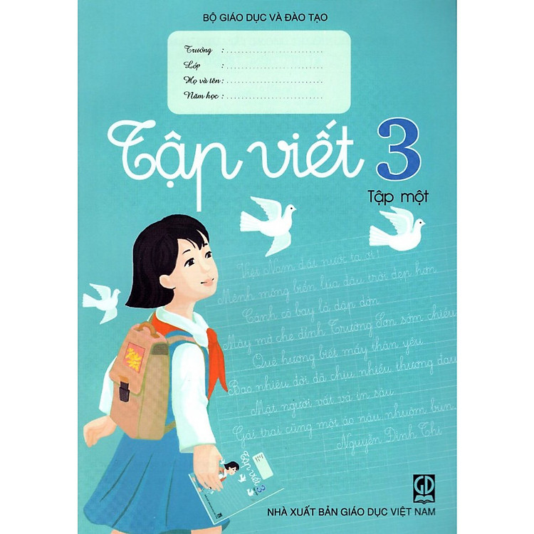 Sách Tập Viết Lớp 3 (Tập 1)