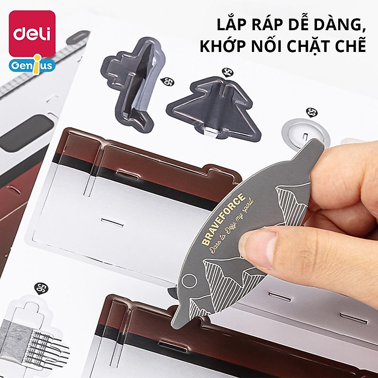 Đồ Chơi Lắp Ráp 3D Quân Đội Deli Chính hãng Tiết kiệm - Hình ảnh 4