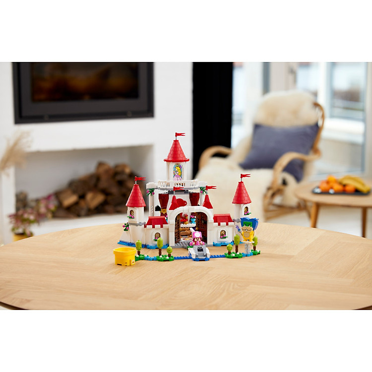 Mua LEGO Super Mario - Lâu Đài Peach Chính hãng Tiết kiệm - Hình ảnh 3