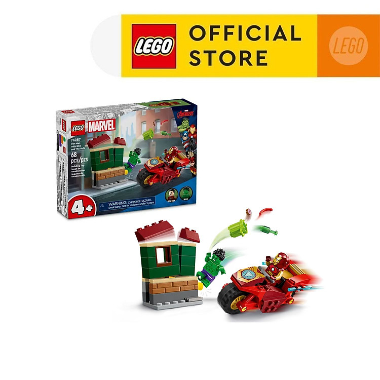 Mua tại MyKingdom: LEGO SUPERHEROES 76287 Xe Máy Iron Man - Ngập tràn khuyến mãi