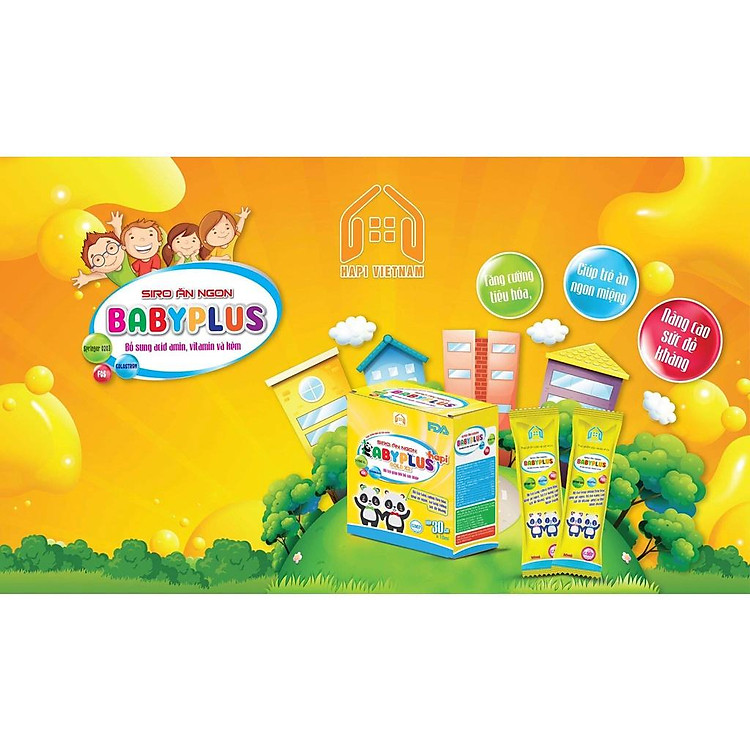 Mua Siro Ăn Ngon BABYPLUS Hapi Tăng Cân Chính hãng Tiết kiệm - Hình ảnh 4
