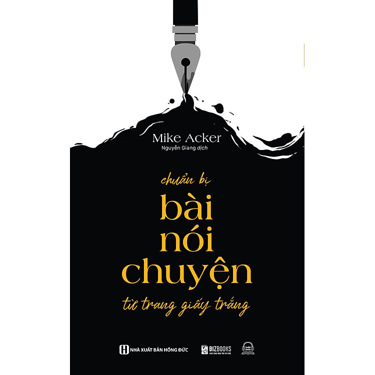 Chuẩn bị bài nói chuyện từ trang giấy trắng