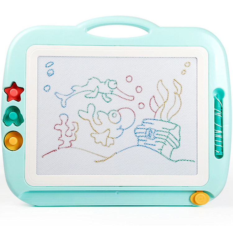 Bảng Viết Tự Xóa Cho Bé Yêu Học Chữ Qiqu