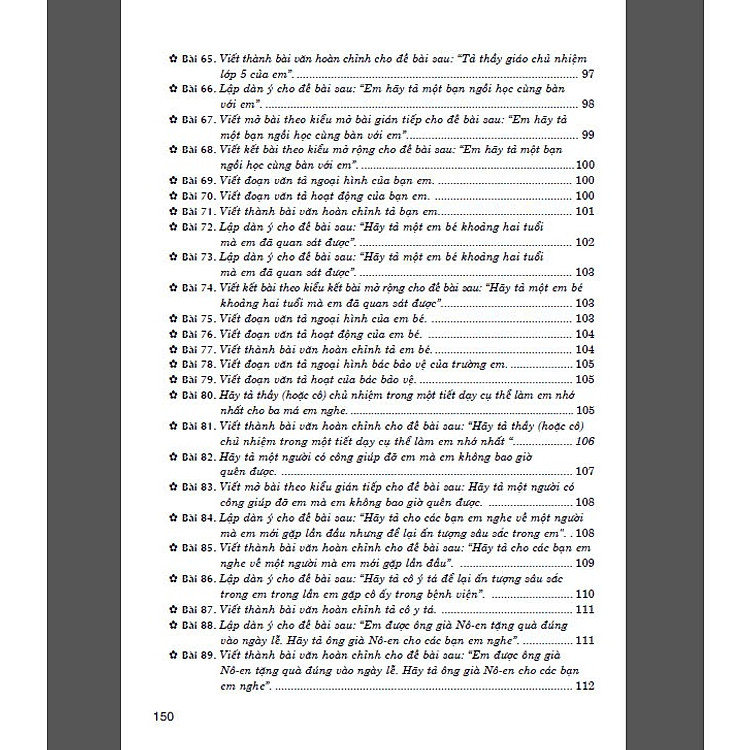 199 BÀI TẬP LÀM VĂN CHỌN LỌC 5 - Ảnh 3
