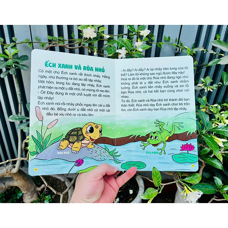 Truyện Thơ Đồng Dao Cho Bé Học Nói - Giúp Bé Phát Triển IQ Và EQ - Dành Cho Trẻ Từ 0 - 6 Tuổi - Ảnh 5