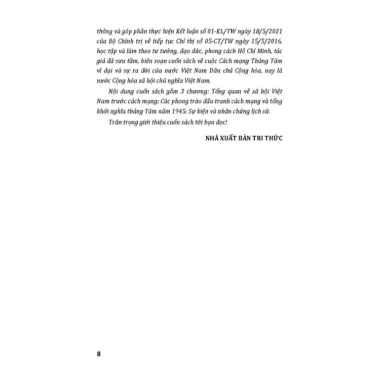 Kỷ Niệm 80 Năm Quốc Khánh Nước Cộng Hòa Xã Hội Chủ Nghĩa Việt Nam: Cách Mạng Tháng Tám Năm 1945 - Sự Kiện Và Nhân Chứng - Ảnh 4