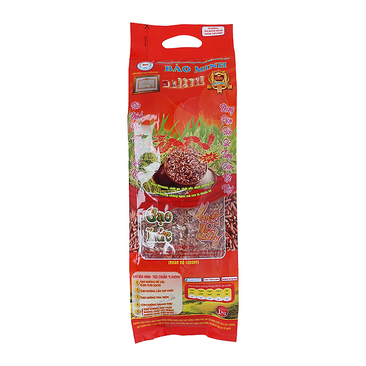 Gạo lứt huyết rồng Bảo Minh 1kg