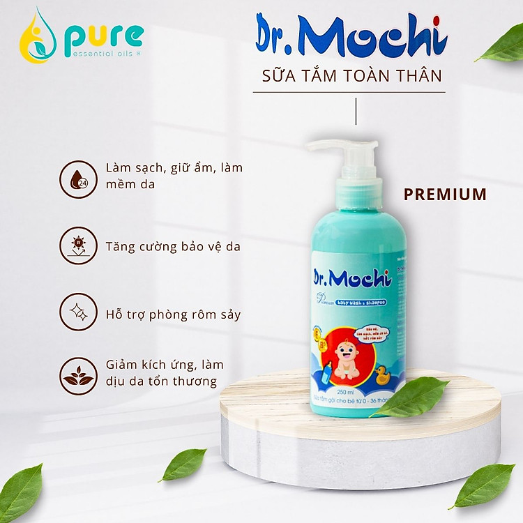 Tham Khảo tại ConCung: Sữa tắm gội thảo dược Dr. Mochi , nhận ngay nhiều Ưu đãi
