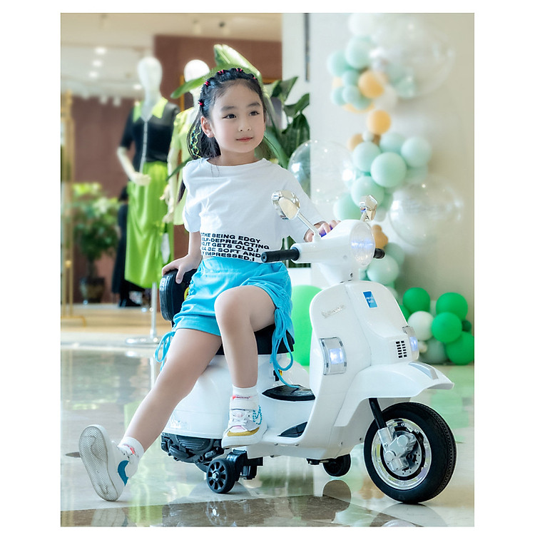 Mua Xe máy điện Vespa TILO KIDS TLK-6288 Chính hãng Ưu đãi - Hình ảnh 3