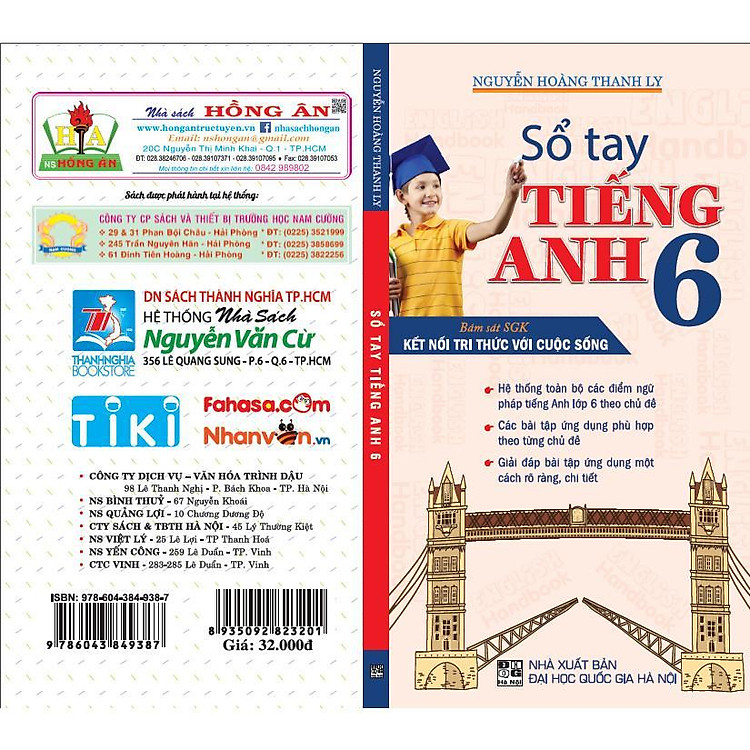 Sổ Tay Tiếng Anh Lớp 6 – Bám Sát SGK Kết Nối Tri Thức Với Cuộc Sống