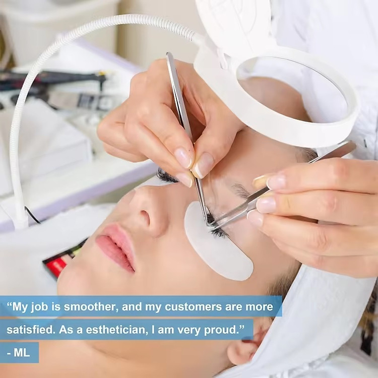 Kính lúp gắn bàn có đèn TERINO DE-7SW (phóng đại 8X và 15X)