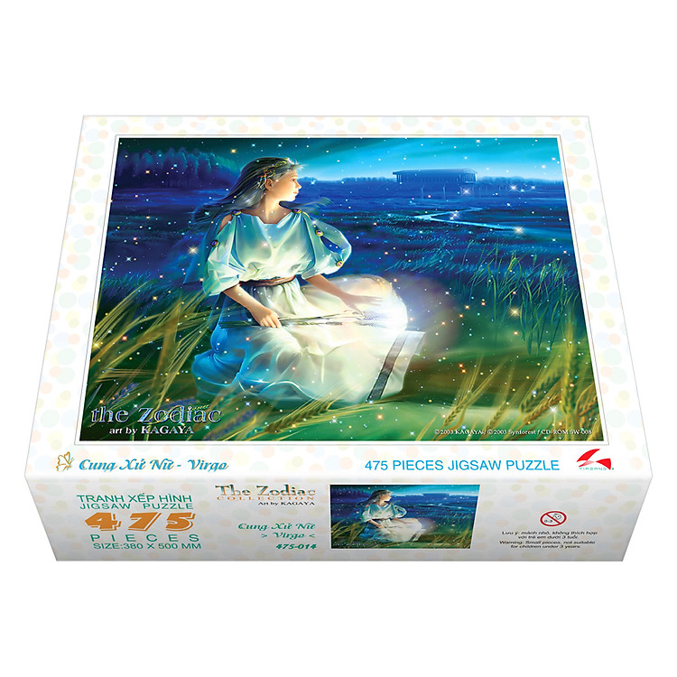 Tìm mua tại Avakids: Tranh xếp hình Cung Xử Nữ 475 mảnh - Ngập tràn khuyến mãi