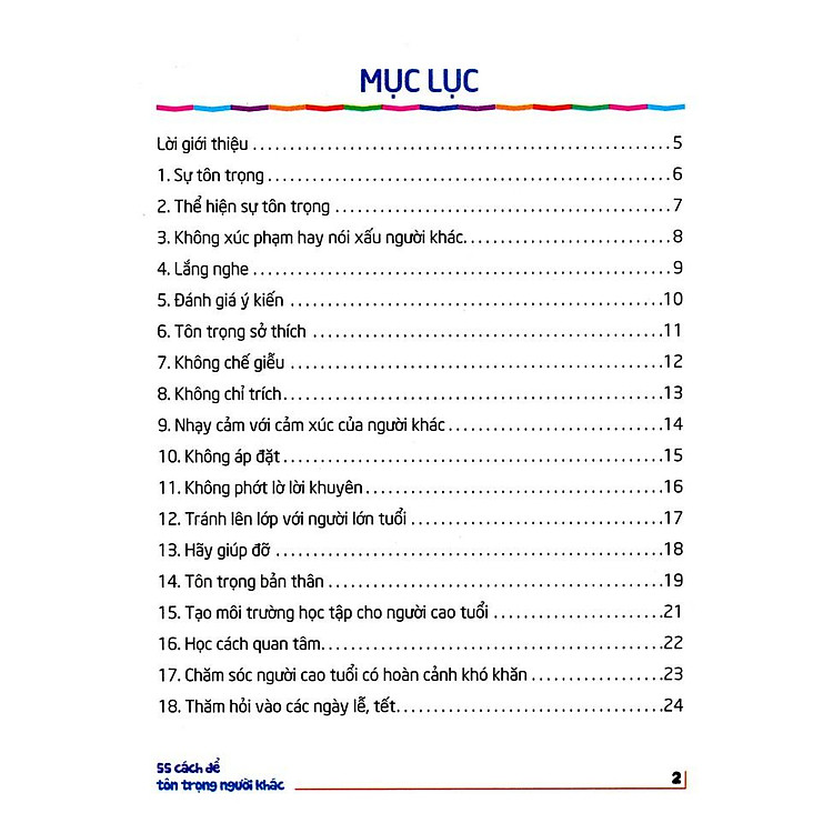 Tủ Sách Kĩ Năng Sống Dành Cho Học Sinh – 55 Cách Để Tôn Trọng Người Khác - Ảnh 3