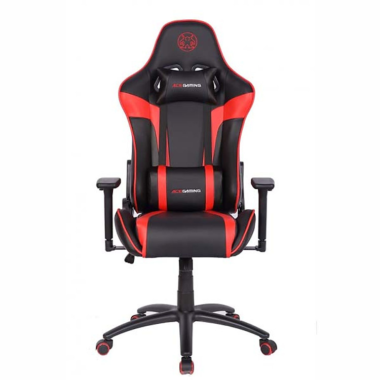Ghế Ace Gaming Chair - Rogue Series KW-G6027 (Black / Red) Hàng chính hãng