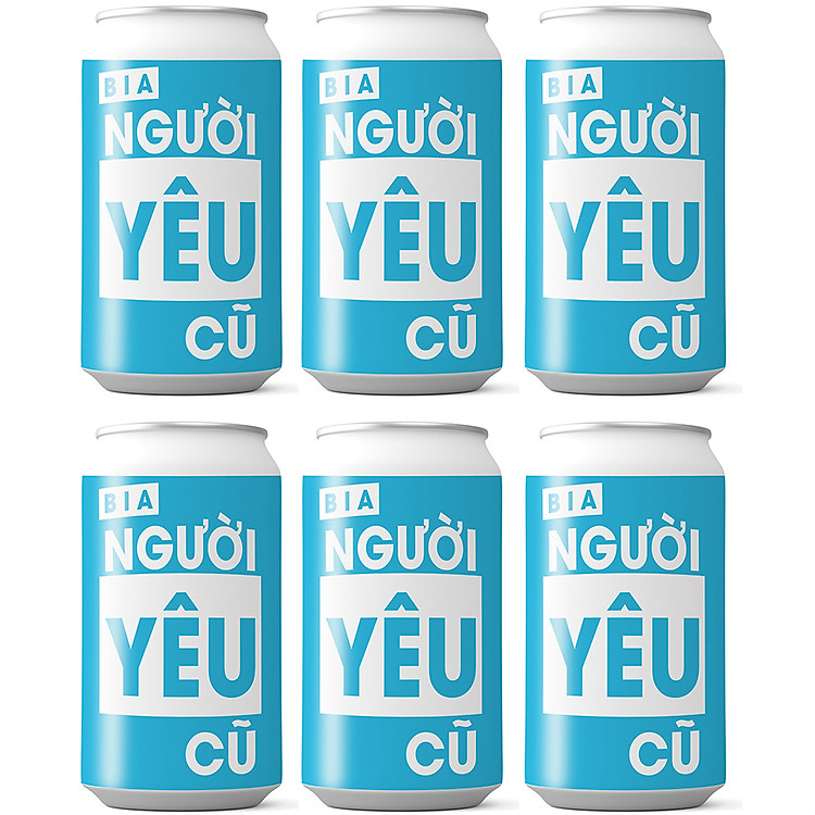 Bia Người Yêu Cũ - Package 6 lon xanh