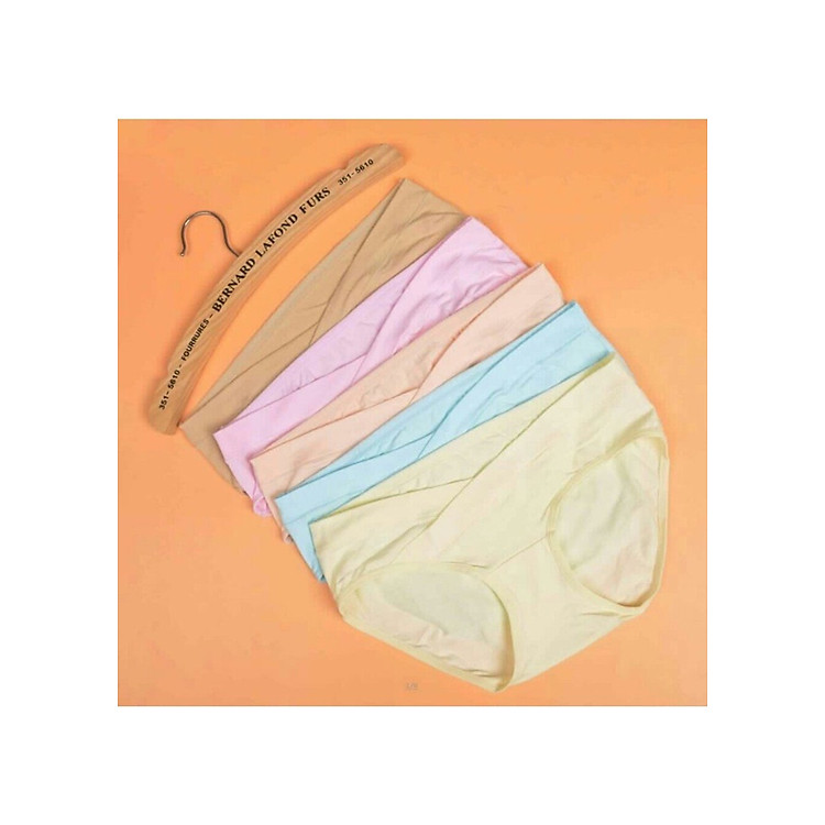 Set 5 quần lót bầu cạp chéo- Cotton mềm