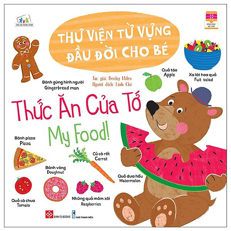 Thư Viện Từ Vựng Đầu Đời Cho Bé – Thức Ăn Của Tớ