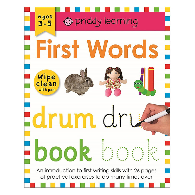 Sách First Words: Wipe Clean Workbooks
