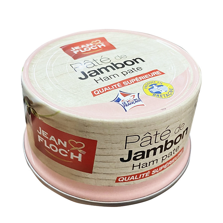 Pate Thịt Đùi Heo - Pate De Jambon hiệu Jean Floc’h 130gr