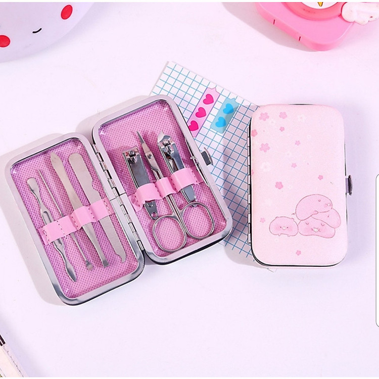 Bộ chăm sóc móng tay móng chân 7 món