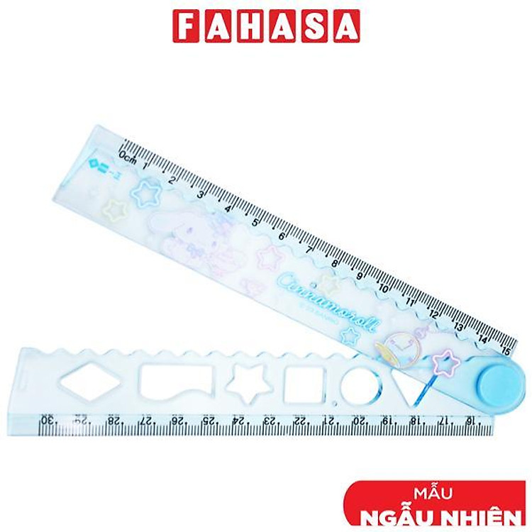 Thước Gấp Cinnamoroll 30 cm (Họa tiết ngẫu nhiên)