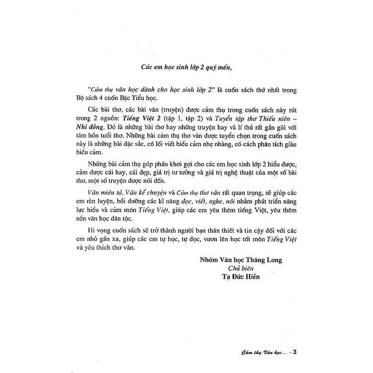 Cảm Thụ Văn Học Lớp 2 - Ảnh 6
