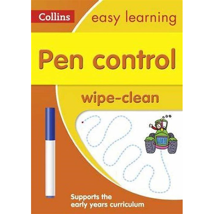 Wipe Clean – Pen Control Ages 3-5