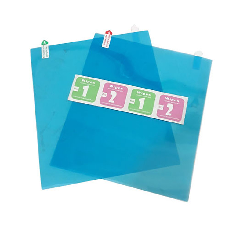 Bộ 2 Miếng Dán Kính Ô Tô Chống Nước Chống Lóa Hình Chữ Nhật 20x17.5cm