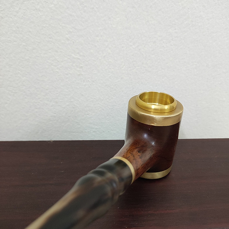 Tẩu Bắt Tóp Cigar Điếu Cuối Cán Sừng Đế Đứng TS10 Ring Size 42-60 - Ảnh 4