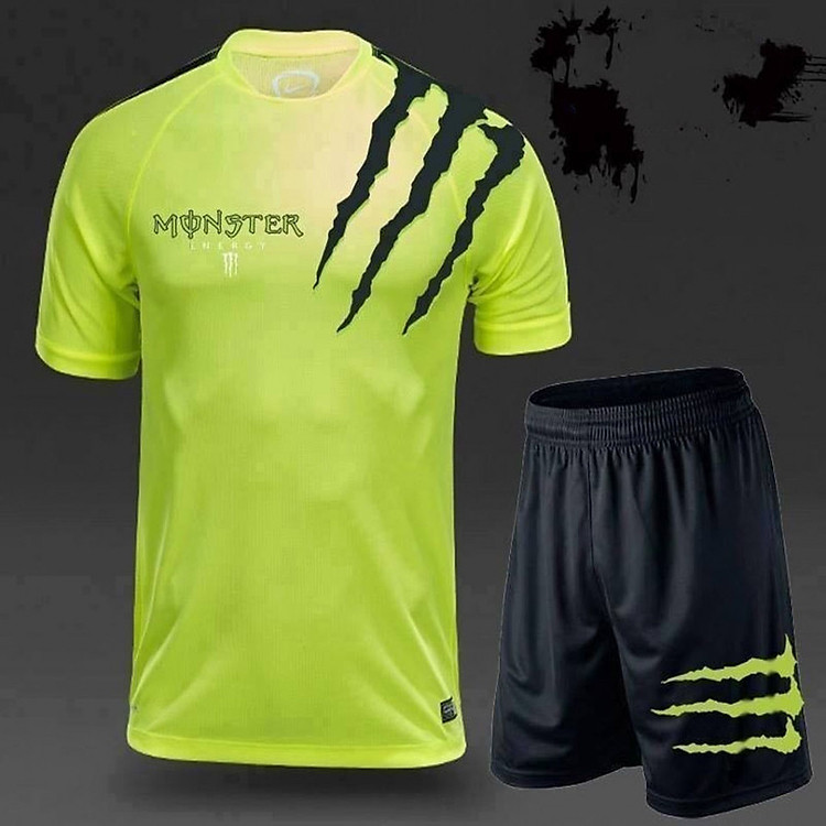 Bộ đồ thể thao cho nam in chữ Monster đủ 3 màu cực bền và đẹp BTT001