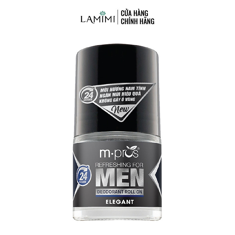 Lăn Ngăn Mùi For Men M.pros 50ml Khô Thoáng Suốt Ngày Dài