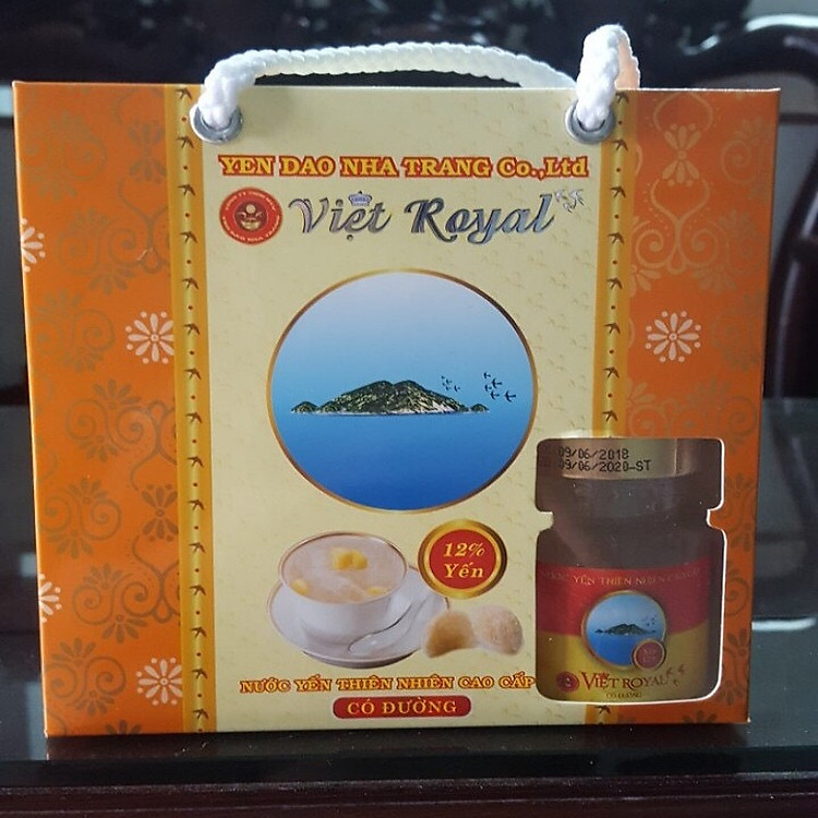 Túi xách Yến Đảo Nha Trang Viet Royal(6hũ70ml)